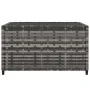Gray synthetic rattan square garden coffee table 50x50x30 cm by vidaXL, Garden tables - Ref: Foro24-319859, Price: 56,13 €, D...