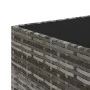 Gray synthetic rattan square garden coffee table 50x50x30 cm by vidaXL, Garden tables - Ref: Foro24-319859, Price: 56,13 €, D...