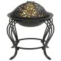 Brasero con atizador acero 49 cm de vidaXL, Chimeneas - Ref: Foro24-360059, Precio: 56,43 €, Descuento: %