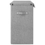 Cesto ropa sucia plegable lino sintético gris 64,5x34,5x59 cm de vidaXL, Cestas para ropa - Ref: Foro24-351041, Precio: 29,58...