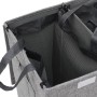 Grauer Wäschekorb aus synthetischem Leinen, 64,5 x 34,5 x 59 cm von vidaXL, Wäschekörbe - Ref: Foro24-351041, Preis: 29,58 €,...