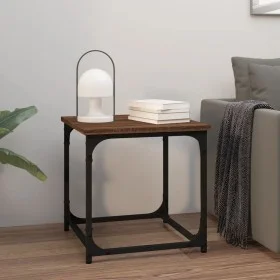 Mesa auxiliar de madera contrachapada marrón roble 40x40x40 cm by vidaXL, Coffee table - Ref: Foro24-823291, Price: 25,31 €, ...