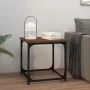 Mesa auxiliar de madera contrachapada marrón roble 40x40x40 cm by vidaXL, Coffee table - Ref: Foro24-823291, Price: 25,30 €, ...