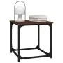 Mesa auxiliar de madera contrachapada marrón roble 40x40x40 cm by vidaXL, Coffee table - Ref: Foro24-823291, Price: 25,30 €, ...