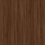 Mesa de centro madera y hierro roble marrón 80x50x45 cm de vidaXL, Mesas de centro - Ref: Foro24-823321, Precio: 53,95 €, Des...