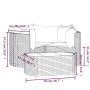 Garden furniture set 4 pieces with brown synthetic rattan cushions by vidaXL, Garden sets - Ref: Foro24-319824, Price: 263,45...