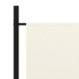 3-teilige Trennwand aus weißem Stoff, 260 x 180 cm von vidaXL, Raumteiler - Ref: Foro24-320731, Preis: 34,70 €, Rabatt: %