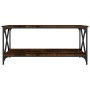 Couchtisch aus geräuchertem Eichenholz und Eisen, 100 x 50 x 45 cm von vidaXL, Couchtisch - Ref: Foro24-823309, Preis: 55,01 ...