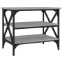 Sonoma gray plywood side table 55x38x45 cm by vidaXL, Coffee table - Ref: Foro24-823335, Price: 40,83 €, Discount: %