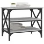 Sonoma gray plywood side table 55x38x45 cm by vidaXL, Coffee table - Ref: Foro24-823335, Price: 40,83 €, Discount: %