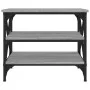 Sonoma gray plywood side table 55x38x45 cm by vidaXL, Coffee table - Ref: Foro24-823335, Price: 40,83 €, Discount: %
