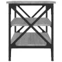 Sonoma gray plywood side table 55x38x45 cm by vidaXL, Coffee table - Ref: Foro24-823335, Price: 40,83 €, Discount: %