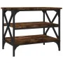 Beistelltisch aus geräuchertem Eichensperrholz, 55 x 38 x 45 cm von vidaXL, Couchtisch - Ref: Foro24-823334, Preis: 43,61 €, ...