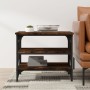 Smoked oak plywood side table 55x38x45 cm by vidaXL, Coffee table - Ref: Foro24-823334, Price: 44,08 €, Discount: %