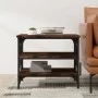 Smoked oak plywood side table 55x38x45 cm by vidaXL, Coffee table - Ref: Foro24-823334, Price: 43,58 €, Discount: %