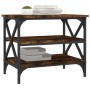 Beistelltisch aus geräuchertem Eichensperrholz, 55 x 38 x 45 cm von vidaXL, Couchtisch - Ref: Foro24-823334, Preis: 44,15 €, ...