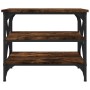Beistelltisch aus geräuchertem Eichensperrholz, 55 x 38 x 45 cm von vidaXL, Couchtisch - Ref: Foro24-823334, Preis: 44,15 €, ...
