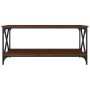 Couchtisch aus braunem Eichenholz und Eisen, 100 x 50 x 45 cm von vidaXL, Couchtisch - Ref: Foro24-823311, Preis: 51,93 €, Ra...