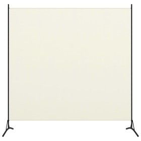 Biombo divisor de tela blanco 175x180 cm de vidaXL, Divisores de ambientes - Ref: Foro24-320735, Precio: 23,39 €, Descuento: %