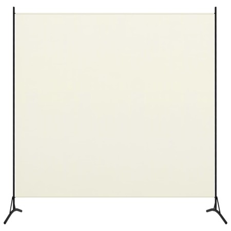 White fabric room divider screen 175x180 cm by vidaXL, Room dividers - Ref: Foro24-320735, Price: 23,39 €, Discount: %