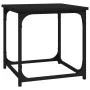Mesa auxiliar de madera contrachapada negro 40x40x40 cm by vidaXL, Coffee table - Ref: Foro24-823287, Price: 31,42 €, Discoun...