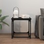 Mesa auxiliar de madera contrachapada negro 40x40x40 cm by vidaXL, Coffee table - Ref: Foro24-823287, Price: 31,84 €, Discoun...