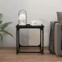 Mesa auxiliar de madera contrachapada negro 40x40x40 cm by vidaXL, Coffee table - Ref: Foro24-823287, Price: 31,42 €, Discoun...