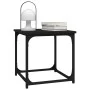 Mesa auxiliar de madera contrachapada negro 40x40x40 cm by vidaXL, Coffee table - Ref: Foro24-823287, Price: 31,42 €, Discoun...