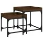 Side tables 2 pcs oak brown plywood by vidaXL, Coffee table - Ref: Foro24-823286, Price: 53,05 €, Discount: %