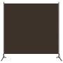 Biombo divisor de 1 panel marrón 175x180 cm de vidaXL, Divisores de ambientes - Ref: Foro24-320736, Precio: 23,97 €, Descuent...