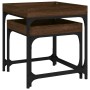 Beistelltische 2 Stück Eichenbraunes Sperrholz von vidaXL, Couchtisch - Ref: Foro24-823286, Preis: 53,75 €, Rabatt: %
