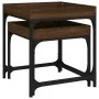 Side tables 2 pcs oak brown plywood by vidaXL, Coffee table - Ref: Foro24-823286, Price: 53,05 €, Discount: %