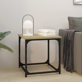 Side table made of oak Sonoma plywood, 40x40x40 cm by vidaXL, Coffee table - Ref: Foro24-823288, Price: 30,10 €, Discount: %