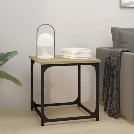Side table made of oak Sonoma plywood, 40x40x40 cm by vidaXL, Coffee table - Ref: Foro24-823288, Price: 29,73 €, Discount: %