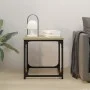 Mesa auxiliar madera contrachapada roble Sonoma 40x40x40 cm de vidaXL, Mesas de centro - Ref: Foro24-823288, Precio: 29,73 €,...
