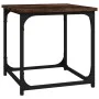 Beistelltisch aus geräuchertem Eichensperrholz, 40 x 40 x 40 cm von vidaXL, Couchtisch - Ref: Foro24-823289, Preis: 24,37 €, ...