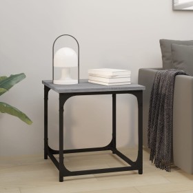 Sonoma gray plywood side table 40x40x40 cm by vidaXL, Coffee table - Ref: Foro24-823290, Price: 31,17 €, Discount: %