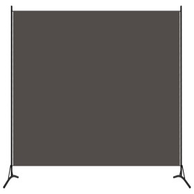 Biombo divisor de 1 panel gris antracita 175x180 cm de vidaXL, Divisores de ambientes - Ref: Foro24-320737, Precio: 23,50 €, ...