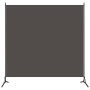 Anthracite grey single-panel room divider screen 175x180 cm by vidaXL, Room dividers - Ref: Foro24-320737, Price: 22,22 €, Di...