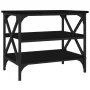 Beistelltisch aus schwarzem Sperrholz, 55 x 38 x 45 cm von vidaXL, Couchtisch - Ref: Foro24-823332, Preis: 33,59 €, Rabatt: %