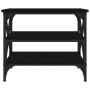 Mesa auxiliar de madera contrachapada negro 55x38x45 cm de vidaXL, Mesas de centro - Ref: Foro24-823332, Precio: 33,54 €, Des...