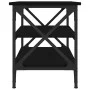 Black plywood side table 55x38x45 cm by vidaXL, Coffee table - Ref: Foro24-823332, Price: 33,59 €, Discount: %