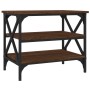 Oak brown plywood side table 55x38x45 cm by vidaXL, Coffee table - Ref: Foro24-823336, Price: 37,36 €, Discount: %