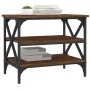 Mesa auxiliar madera contrachapada marrón roble 55x38x45 cm de vidaXL, Mesas de centro - Ref: Foro24-823336, Precio: 37,03 €,...