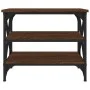 Mesa auxiliar madera contrachapada marrón roble 55x38x45 cm de vidaXL, Mesas de centro - Ref: Foro24-823336, Precio: 37,03 €,...