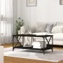 Couchtisch aus Sperrholz und schwarzem Eisen, 100 x 50 x 45 cm von vidaXL, Couchtisch - Ref: Foro24-823307, Preis: 51,68 €, R...