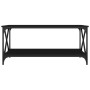 Couchtisch aus Sperrholz und schwarzem Eisen, 100 x 50 x 45 cm von vidaXL, Couchtisch - Ref: Foro24-823307, Preis: 52,26 €, R...
