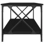 Couchtisch aus Sperrholz und schwarzem Eisen, 100 x 50 x 45 cm von vidaXL, Couchtisch - Ref: Foro24-823307, Preis: 51,68 €, R...