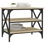 Side table made of Sonoma oak plywood, measuring 55x38x45 cm. by vidaXL, Coffee table - Ref: Foro24-823333, Price: 43,51 €, D...