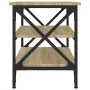 Side table made of Sonoma oak plywood, measuring 55x38x45 cm. by vidaXL, Coffee table - Ref: Foro24-823333, Price: 43,51 €, D...